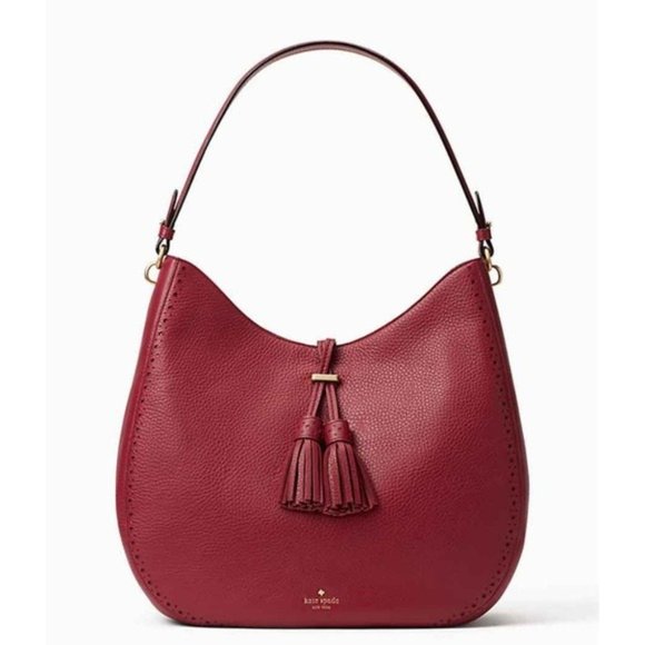 Kate Spade Nori Merlot wkru4582 Hobo Bag PRICE FIRM - Picture 1 of 8